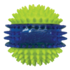 Nerf Dog 3.3" Translucent TPR 3-Part Spike LED and Squeak Ball