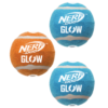 Nerf Dog 2.5" GLOW Squeak Tennis Ball 3-pack